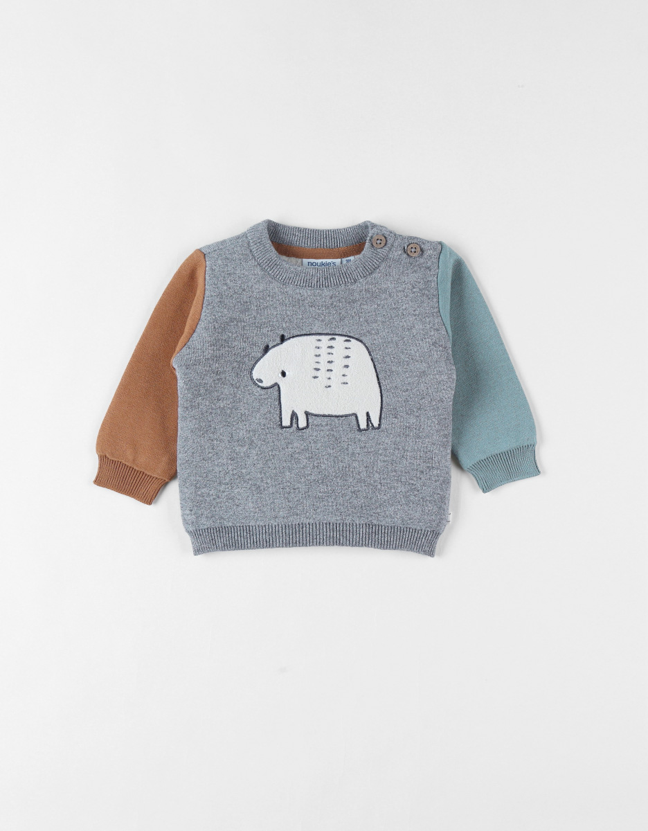 Pull en tricot, ours