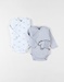 Pack of 2 Bodysuits, Jersey