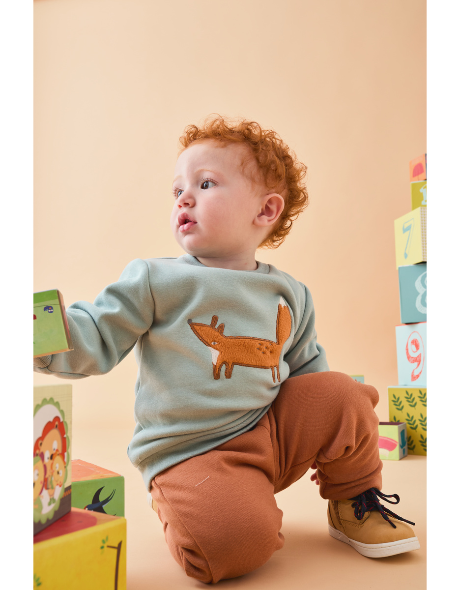 Set sweatshirt + joggingbroek, fox