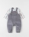 Set dungarees + t-shirt, corduroy