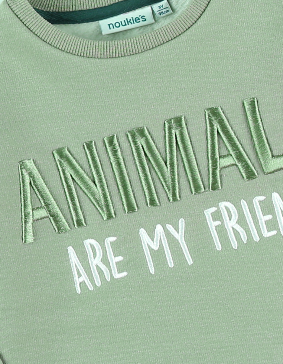Sweatoloudoux sweatshirt, groen