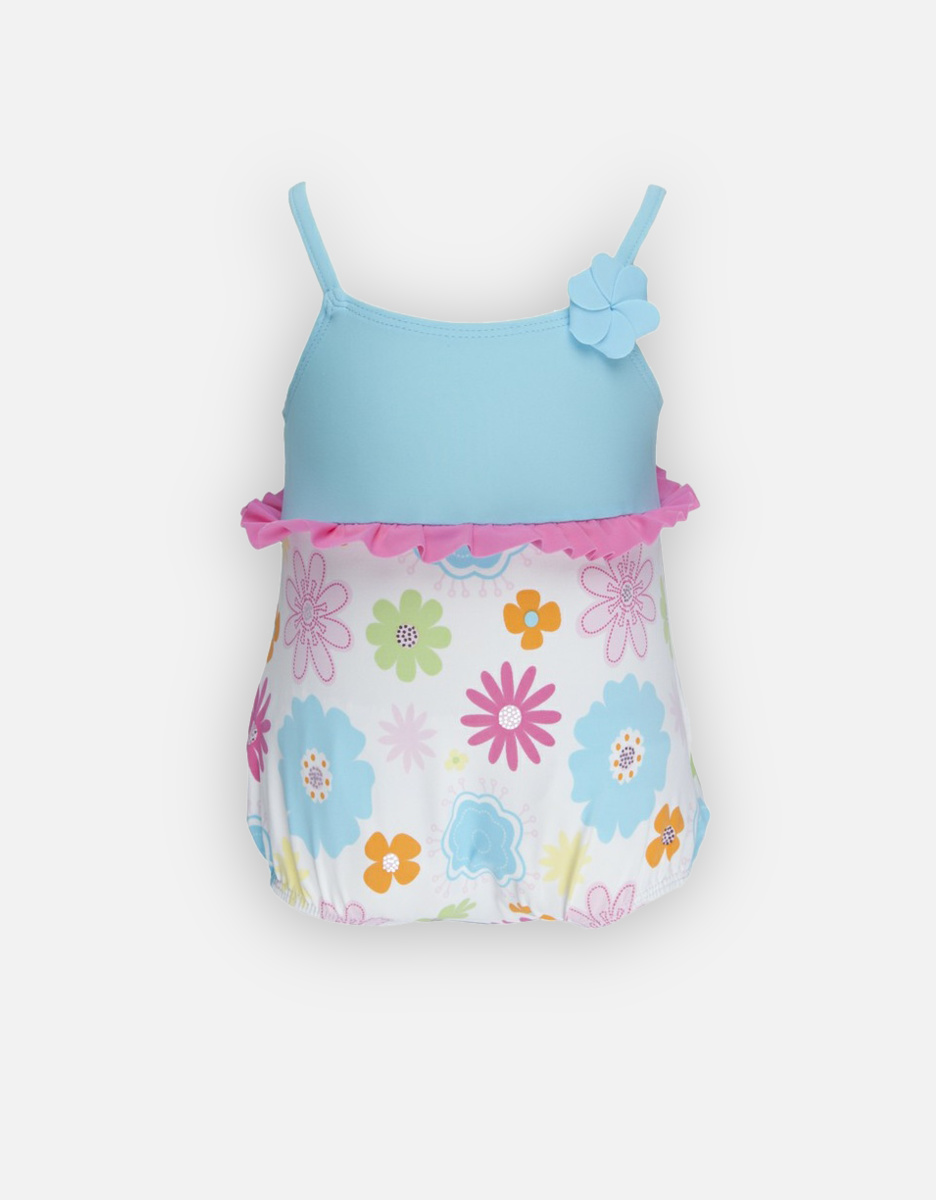 Aquaa Flower Swimsuit Double Protection