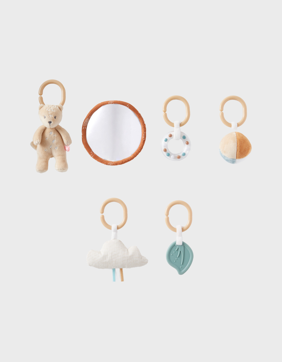 Veloudoux Kendi playmat, light grey