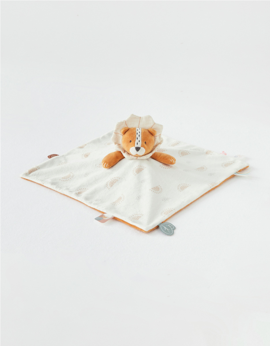Day & night Babou comforter, caramel/off-white