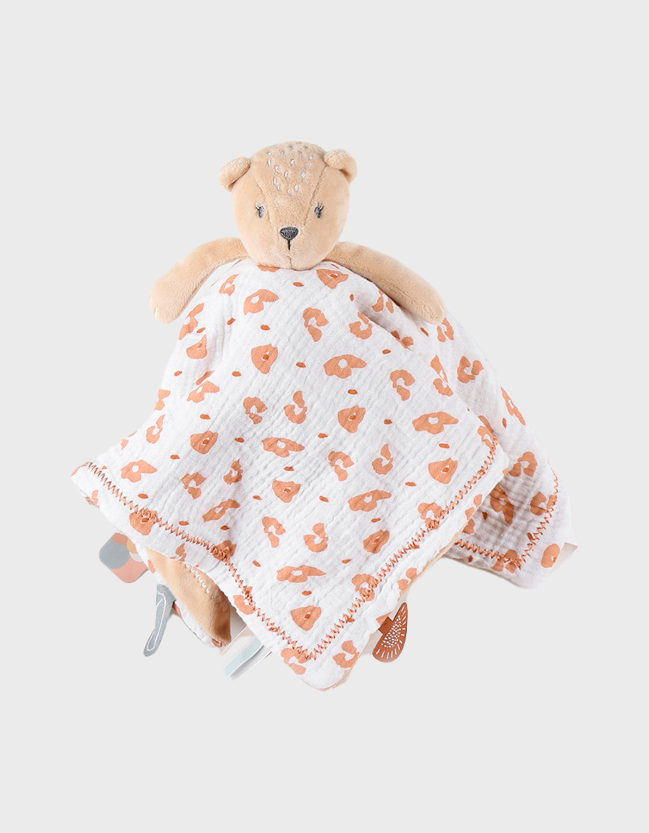 Dag & nacht Kendi knuffeldoekje, beige/ecru