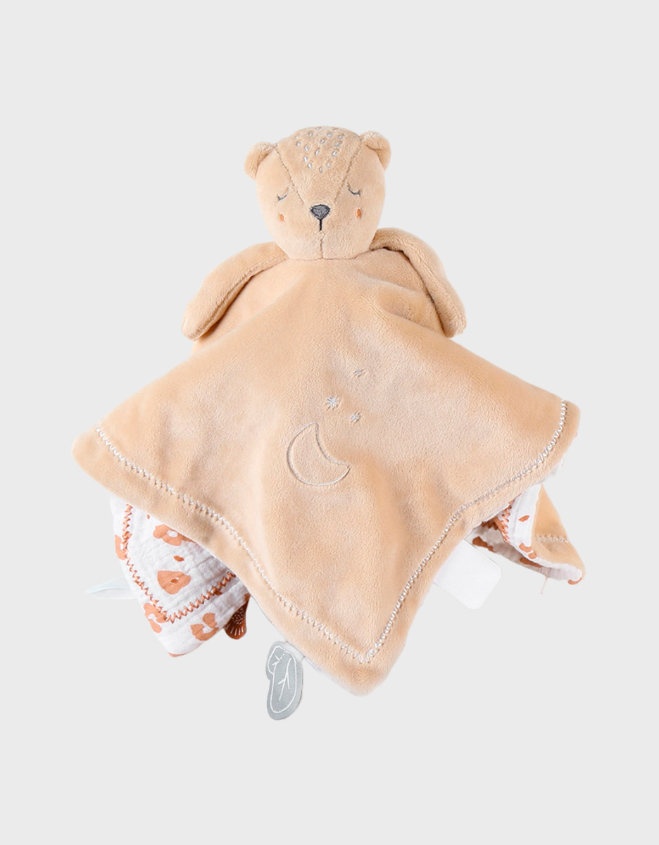 Doudou jour & nuit Kendi, beige/écru