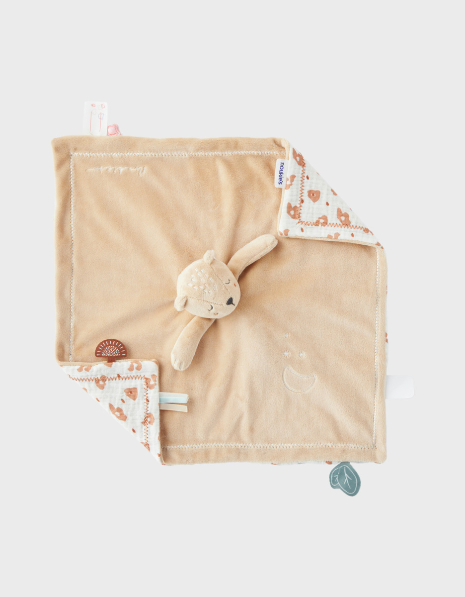 Doudou jour & nuit Kendi, beige/écru
