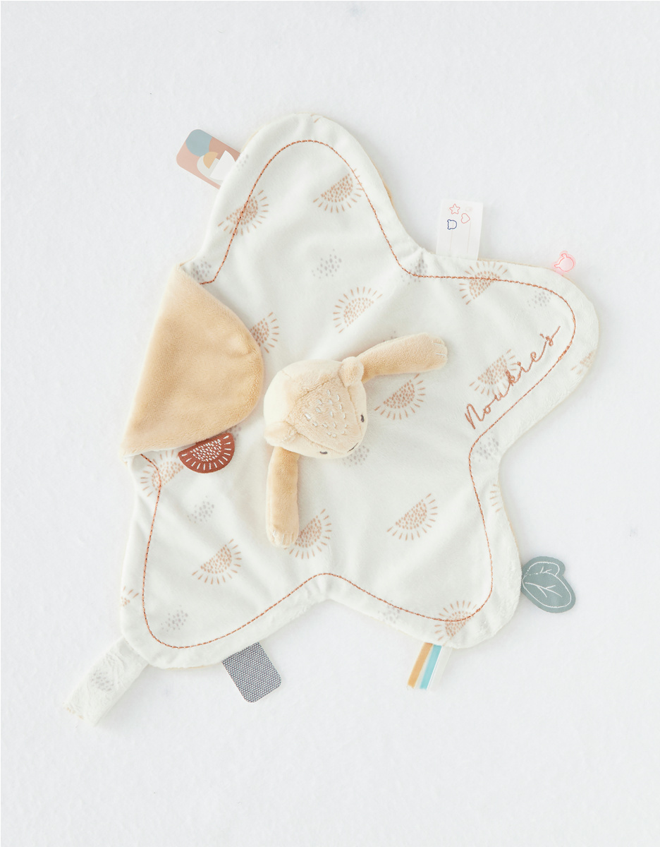 Doudou Kendi en Veloudoux, beige/écru