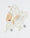Veloudoux Kendi knuffeldoekje, beige/ecru