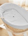 Veloudoux® Africa moses basket, light grey