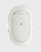 Veloudoux® Babou & Kendi moses basket, off-white