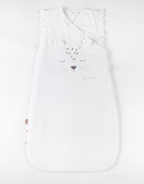 Veloudoux Kendi 100 cm sleeping bag, off-white