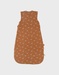 Jersey 100 cm sleeping bag with sun print, caramel
