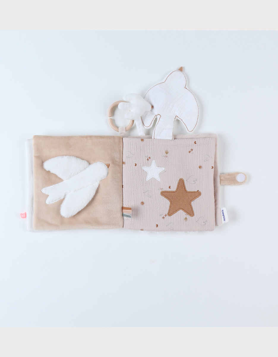 Fabric activity book - Bali, Moka & Snow