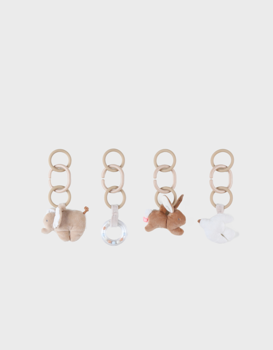 Activity set for baby gym