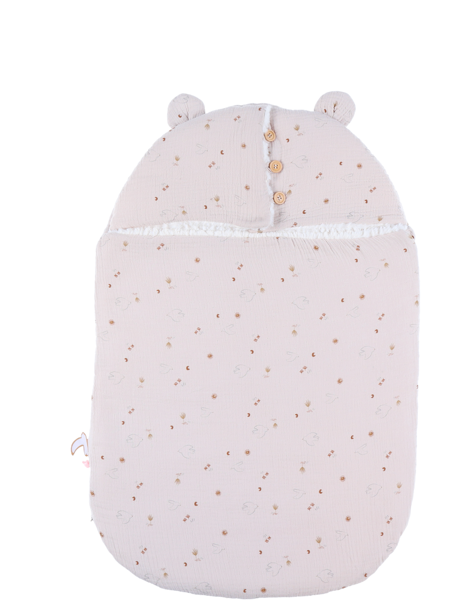 Angel nest, Muslin & Sherpa