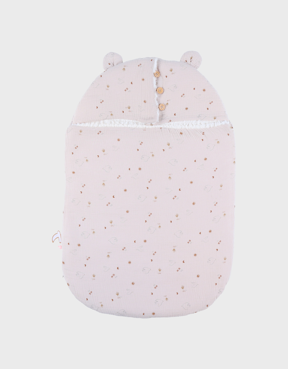 Angel nest, Muslin & Sherpa