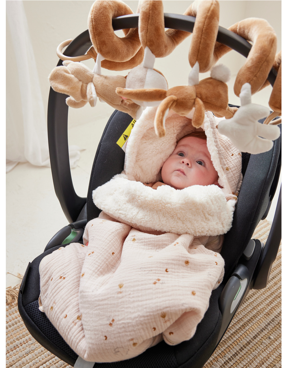 Angel nest, Muslin & Sherpa