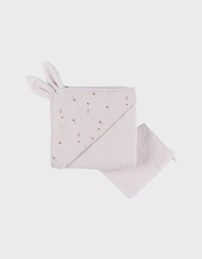 Bath cape, terry - Moka