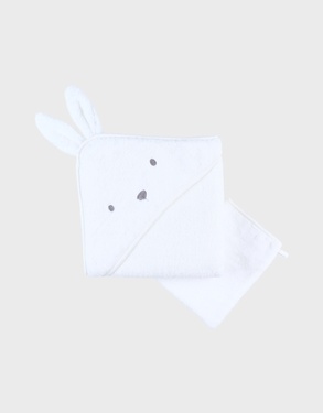 Bath cape, terry - Snow