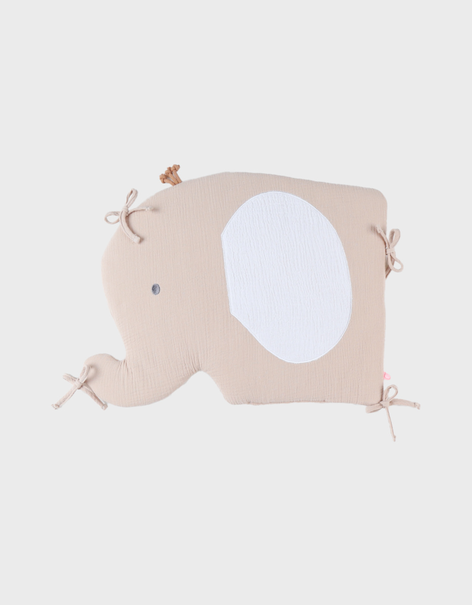 Bedomrander en spijlenbeschermer, mousseline de coton