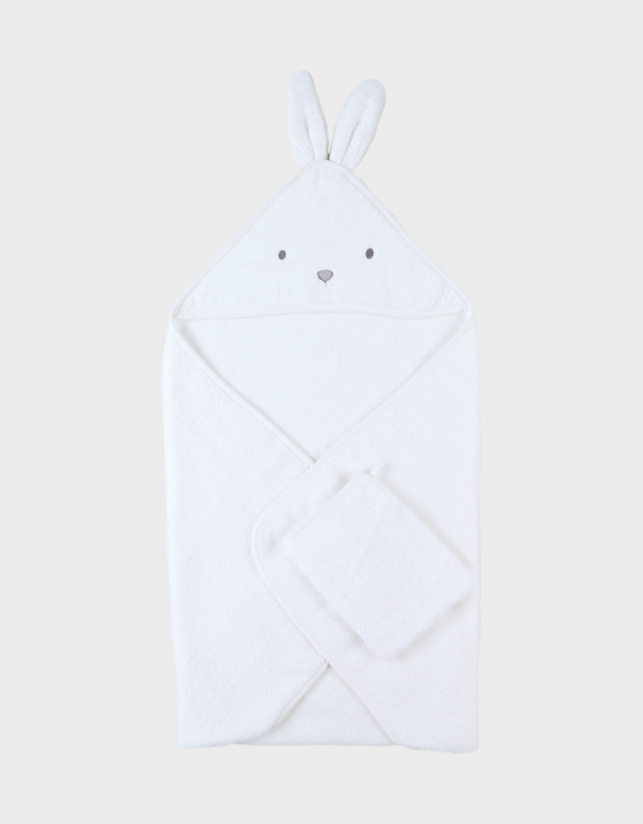Cape de bain, éponge - Snow