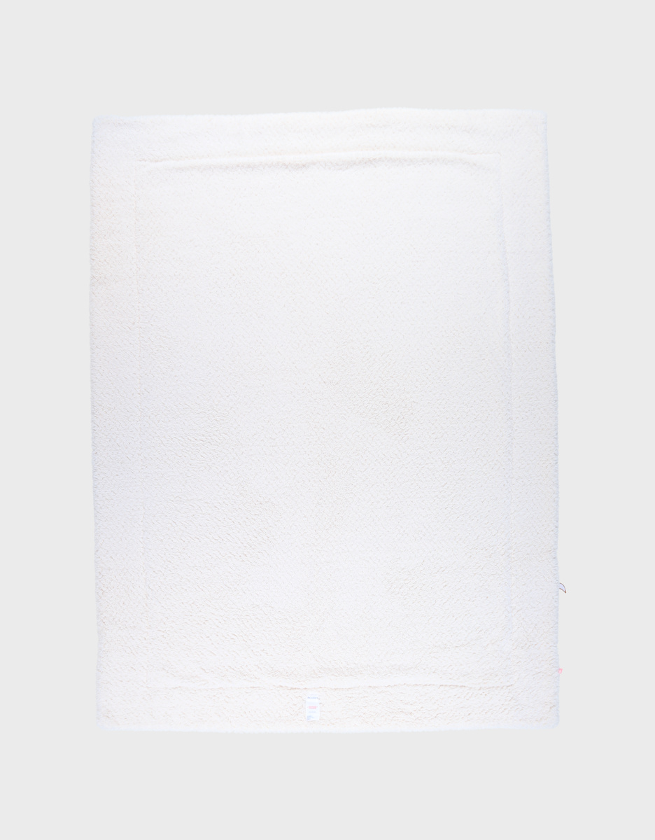 Couverture 100X140cm, Mousseline de coton & Sherpa