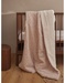 Couverture 100X140cm, Mousseline de coton & Sherpa