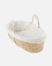 Moses basket in Veloudoux® - Bali, Moka & Snow