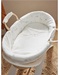 Moses basket in Veloudoux® - Bali, Moka & Snow