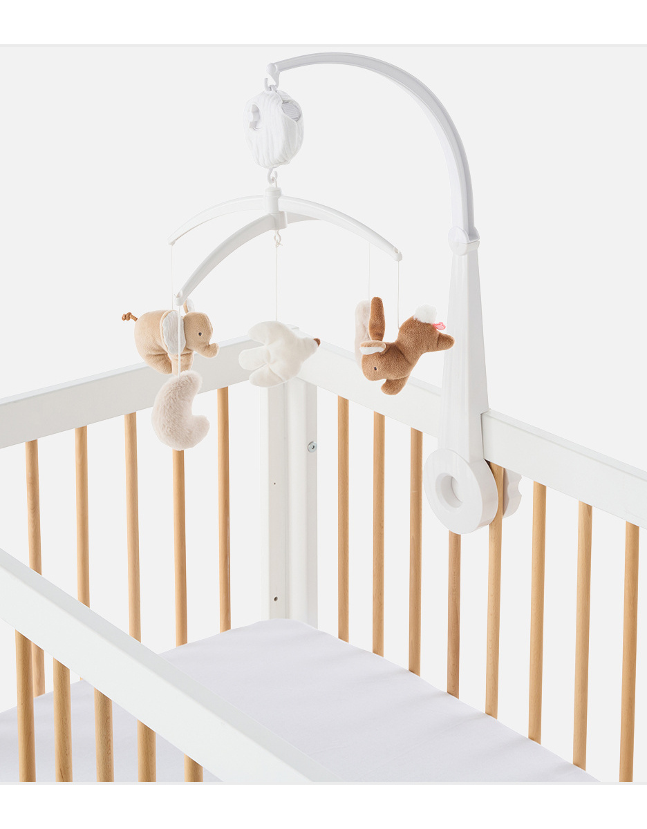 Musical mobile, plastic arms