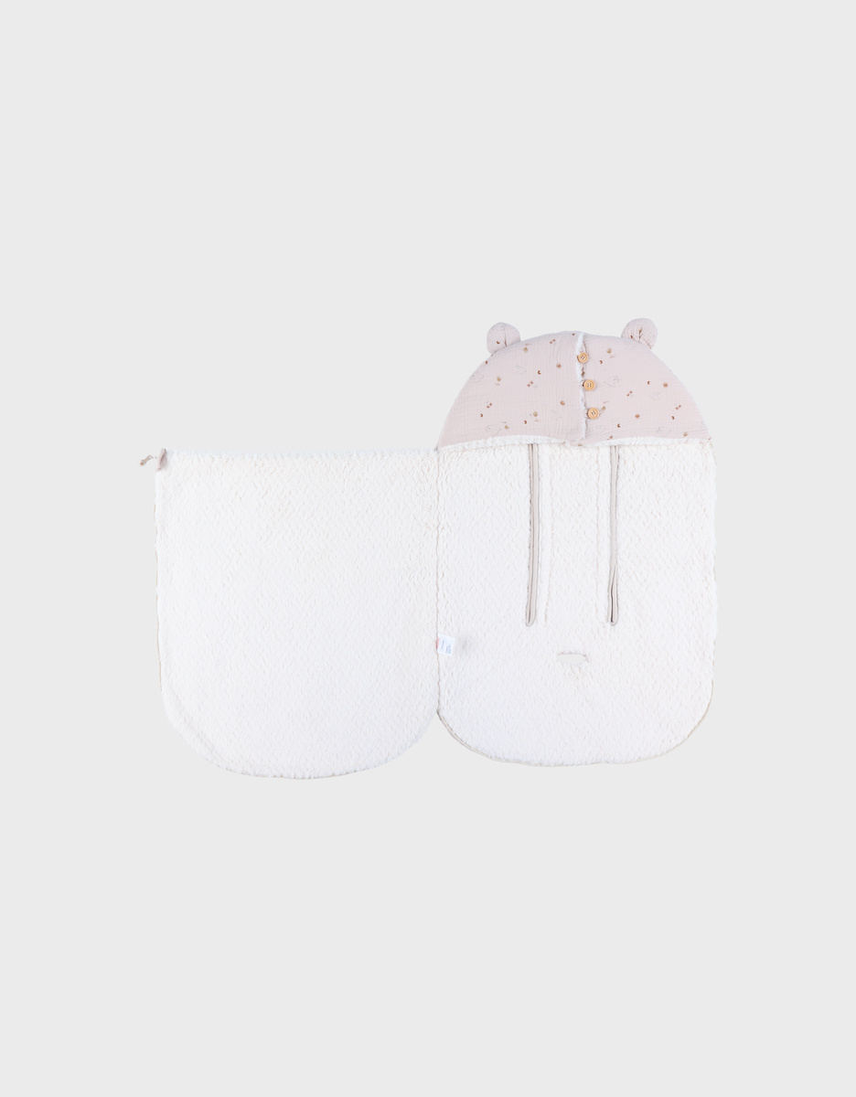 Engelnest, Katoenen mousseline & Sherpa