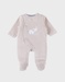 Pyjama uit fluweel, beige - Bali 