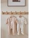 Pyjama in velours, beige - Bali