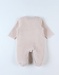 Pyjama in velours, beige - Bali