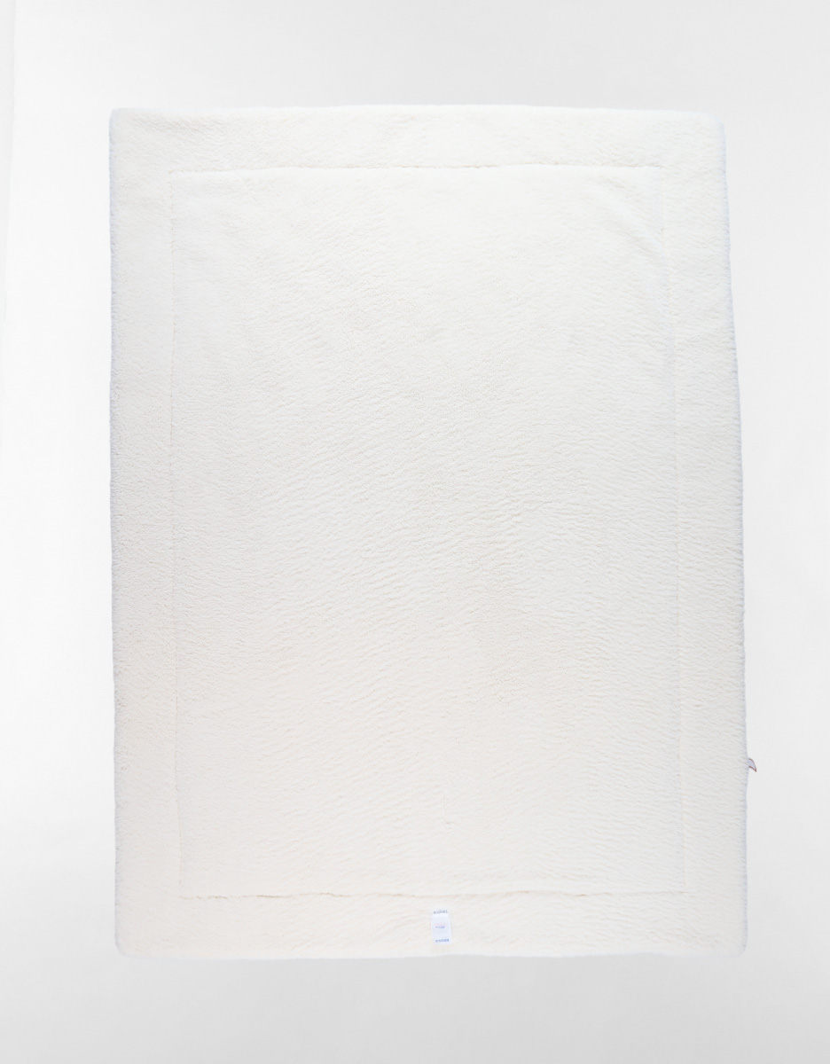 Quilt 100X140cm, Muslin & Sherpa 