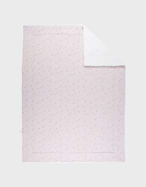 Quilt 100X140cm, Muslin & Sherpa 