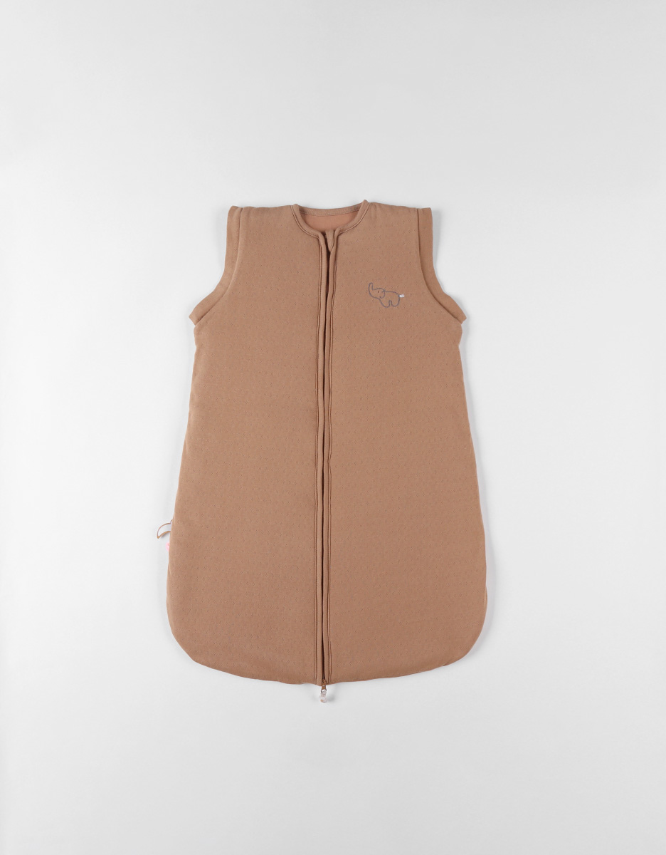 Sac de couchage manches amovibles 1-6m - Jersey pointelle