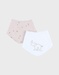 Set of 2 bibs terry & muslin 