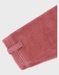 Baby pyjama van fuchsia velours met slakje
