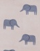 Beige velour pyjama with Bali elephant print
