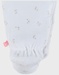 Witte velours pyjama met ruches
