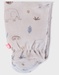 Babypyjama met junglemotief in fluweel
