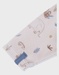 Babypyjama met junglemotief in fluweel

