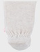 Baby pyjama van velours met beige katje
