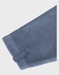 Blauwe babypyjama met olifantenborduursel in fluweel
