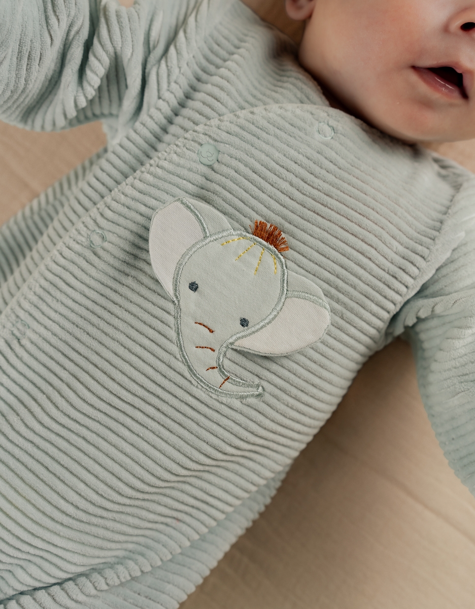 Baby pyjama, fluwelen Velours 