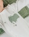 Witte babypyjama's met olifantenborduursel in fluweel

