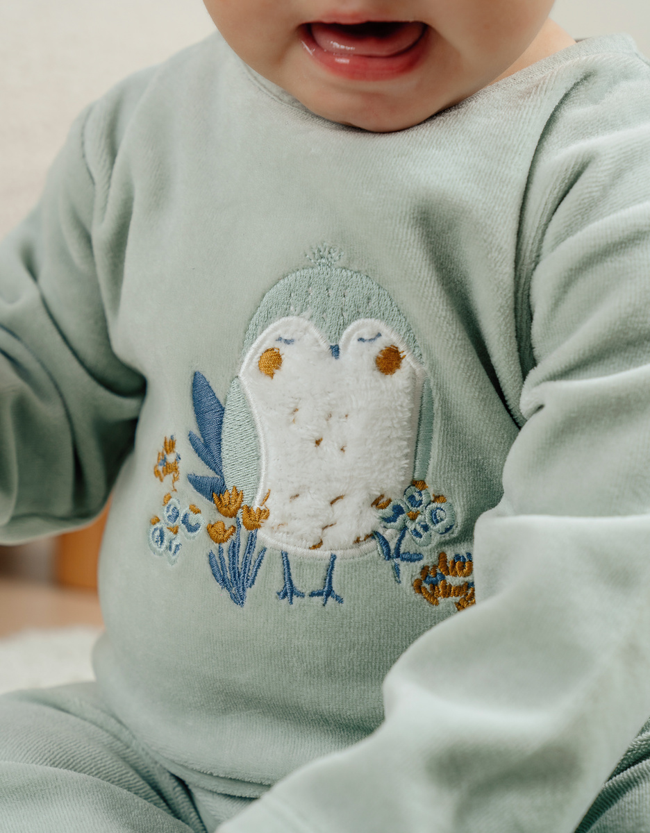Baby Pyjama, fluweel