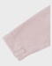 Roze velours baby pyjama met kattenborduursel
